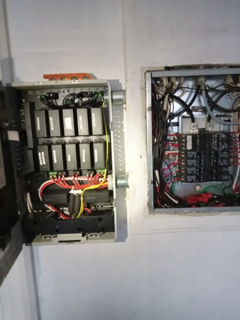 Electrical panel upgrade completed for Indoor Lighting Installation in Irwin